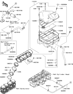 ZX900 Воздушный фильтр