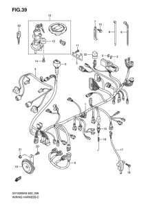 SV1000 Жгут проводов