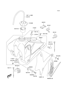  Топливный бак
