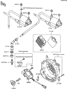 ZX600 Система зажигания