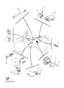 WR250X エレクトリカル 1