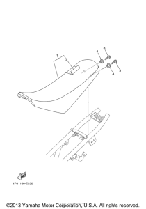TTR50EB Сиденье