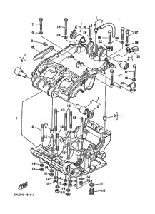 RZ350RR ｸﾗﾝｸｹｰｽ