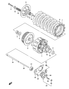 GS500 Бендикс