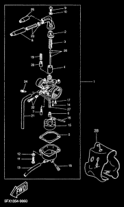 CW50RS Карбюратор