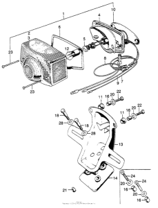 CB750 Taillight k0-k1