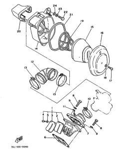 RT100H Впускная система