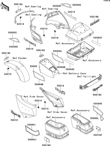 ZG1200 Decals(zg1200-b17)
