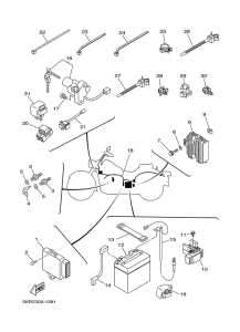 XVS250 Электрика 1
