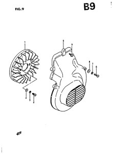CP50 Вентилятор охлаждения