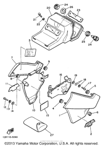 XS400J Side cover tool
