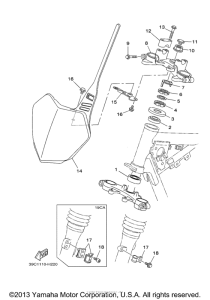 TTR125LEY Управление