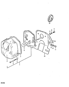 GP125 Задний комбинированный сигнал