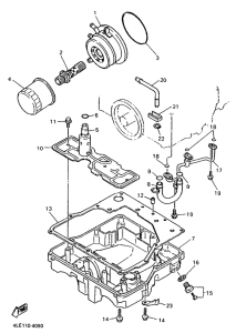 YZF1000R Масляный фильтр