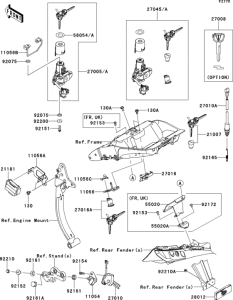 ZX1000 Ignition switch(1 / 2)