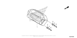 NC700X Спидометр