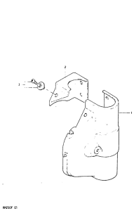 RM250 Panel cover  model e