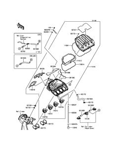 ZX600 Воздушный фильтр