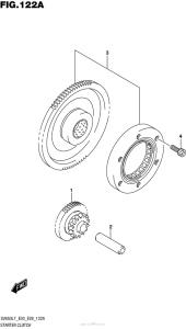 SV650 Муфта стартера