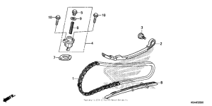 NSS300 (ABS) Цепь ГРМ