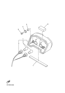 YZF1000R Фонарь
