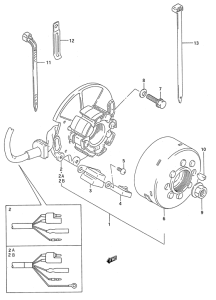 RM250 Зажигание