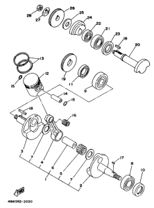 TZR80RR Ciguenal. pisttn