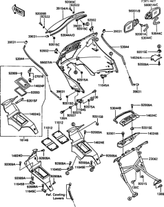 ZG1000 Cowling(1 / 2)(zg1000-a1)