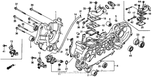 SA50 Картер двигателя