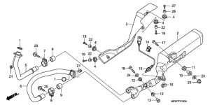 NT700V Глушитель