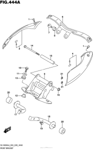 DL1000 (ABS) Front Bracket