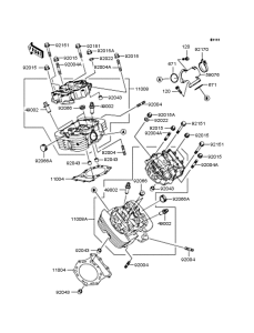 VN1500 Головка цилиндров