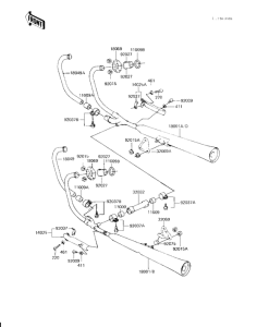 KZ1000 Глушитель