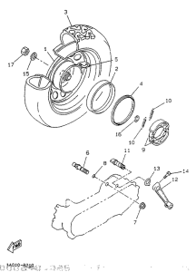 CW50 Переднее колесо