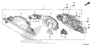 ST1300 (ABS) Спидометр