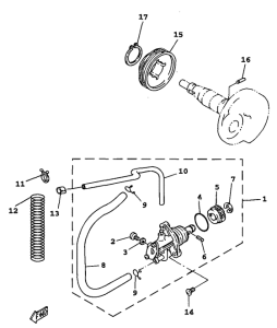 YW100E Масляный насос