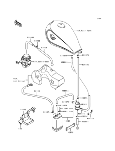 EN500 Испарительная система топлива