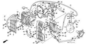 XL600V Радиатор
