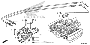 GL1800 (ABS) Reverse shift actuator
