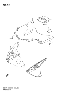 GSX-R1000 Body cowl cover
