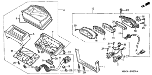 NRX1800D Спидометр