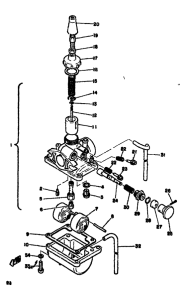 TY50M Карбюратор