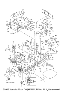 XVZ1300TFR Кофр багажный