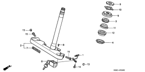 NV400 Траверса нижняя