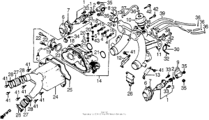 CX500 Throttle body + intake manifold