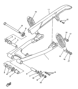 SR250SP Бугель