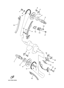 XVS125 Camshaft. chain