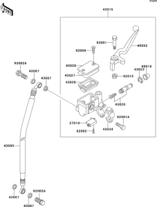 BN125 Главный тормозной цилиндр