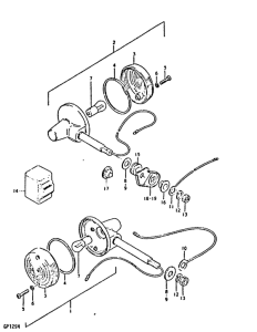 GP125 Поворотники