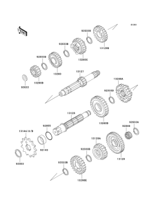 KX500 Трансмиссия